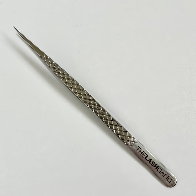 Straight fiber tip isolation tweezer