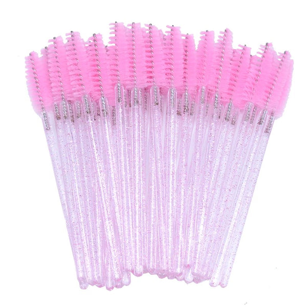 Pink Glitter Spoolies (50)